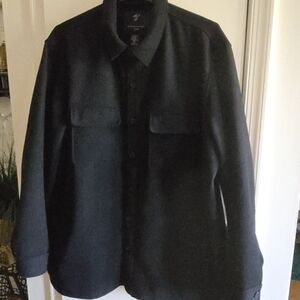Shaq O’Neal Men's Brushed Shirt Jacket (NWOT)